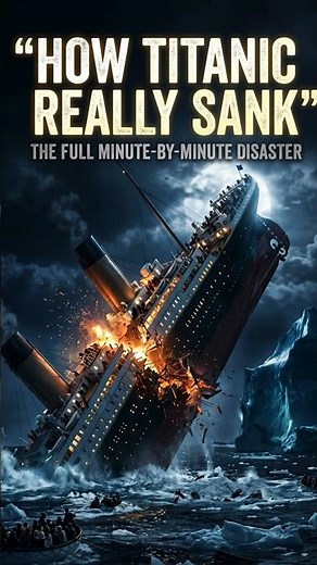 How Titanic Really Sank 🚢🧊