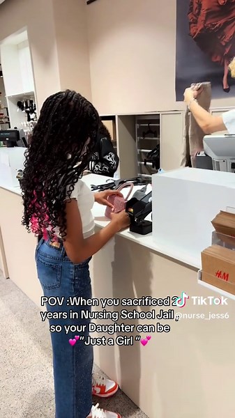 This goes for all the single mothers ( like myself) , married moms , teen moms ..please lets focus on giving our babies a better life ..I remeber I couldnt even afford diapers ,..I want my dayghter to be able to see the ocean and create experiences..Yes it will be times that we feel bad because we are not there ..but just know that this journey is short compared to what we can give them for a lifetime & PSA they love saying that their Mommys is a Nurse 😂💕#nurse#nursesoftiktok#studentnursesofti