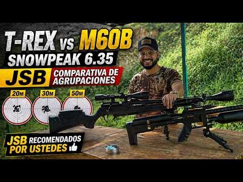 T-Rex vs M60B with JSB 6.35: The Comparison Everyone Asked For 😱