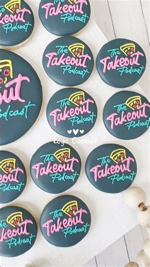 Logo Cookies 💜 From flooding to ready for pickup