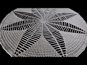 Create a Gorgeous Crochet Runner | Round Doily Pattern#crochetworldcreations #tutorial