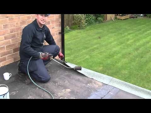 Welted drip on a flat roof | Dalton Roofing Hints and Tips