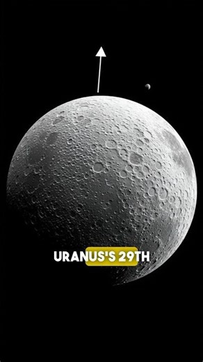 Webb Telescope Discovers Uranus’s 29th Moon! A Stunning New Space Discovery 🌌🪐#shorts