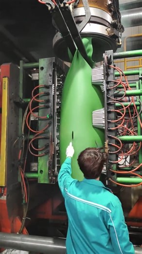 Plastic pallet manufacturing process
