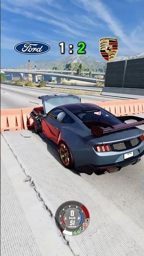 Porsche 911 GT3 vs Ford Mustang GTD! Track kings battle! 🏆 Comment your pick! 👇