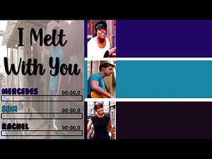 Glee - I Melt With You | Line Distribution + Lyrics