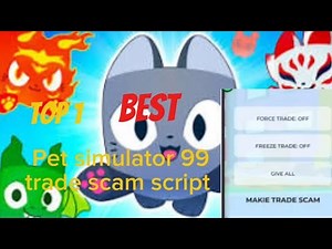 Pet simulator 99 (BEST) Trade scam scripts | Unpatchable script ❤️ | Join clan