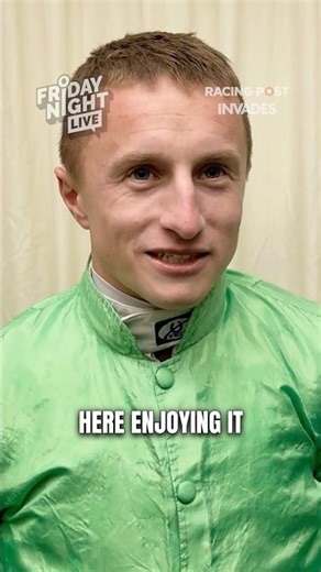 Tom Marquand gives his lowdown on the FRIDAY NIGHT LIVE Crowd | Racing Pos #Racing #University