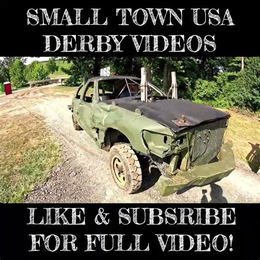 066 Demolition Derby Car Walk Around Bullskin Fair 2025 Full Size V8 #demolitionderby #demoderby