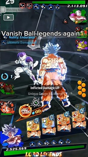 "Vanish Ball legends is back 🥶" (Dragon Balls Legends) #shortvideo #shorts #short #dblegends