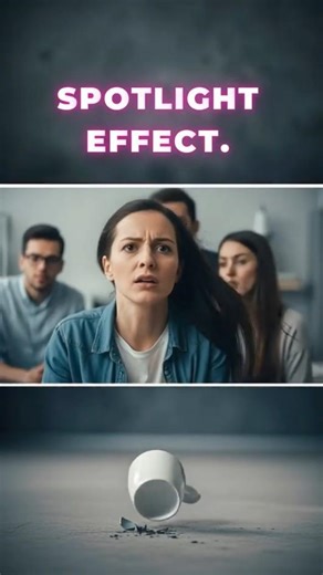 The Spotlight Effect Explained in 40 Seconds #spotlighteffect #overthinking #ilmandcuriosity