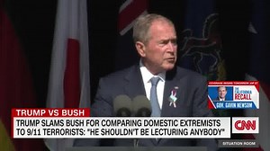92K views · 1.6K reactions | CNN’s Wolf Blitzer, Dana Bash and David Axelrod discuss former President Donald Trump’s reaction to former President George W. Bush’s comments comparing domestic extremists to September 11 terrorists. | CNN | Facebook
