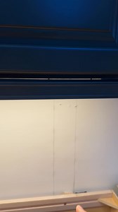 15K views · 102 reactions | This bottom molding looked great, until I installed the under cabinet lights, then I could see light shining through the cracks where there was not perfect contact, but an easy bead of caulk can solve that and it looks seamless. #diy #cabinets | Luke’s Goldies | Facebook