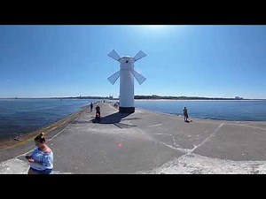 Wiatrak w Świnoujściu #świnoujście360 #zachodniopomorskie360