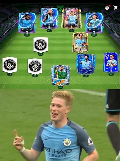 Prime Man City x New Man City ☠️ | #fc25 #fc24 #eafc24 #fifa #fifamobile #fifa23 #fifa22 #shorts