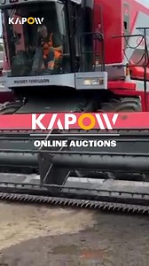 Massey Ferguson 7278 AL combine harvester ✅ Auto Level – 25-foot Power Flow header  2430 harvesting hours / 3028 engine hours 藺 Extra parts included  Part of the Harvest Auction – ends Sunday, 13/07 from 19:00! See more: https://www.kapow.eu/en/auction/farming/harvesting-machines/massey-ferguson-7278-al-mejetaerskere | Kapow Auctions | Facebook