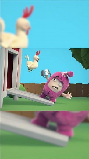 Chicken RUUUNNNN! 🐔#shorts #funny #chicken #video #cartoon #Farm