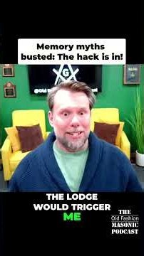 Unlock Your Memory: Masonry & Mind Palace Techniques!