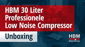 Harry the Ferryman beantwoord vragen en hij unboxed en test de HBM 30 Liter Professionele Low Noise Compressor! https://bit.ly/2W9faqH (13.28 minuten) | HBM Machines