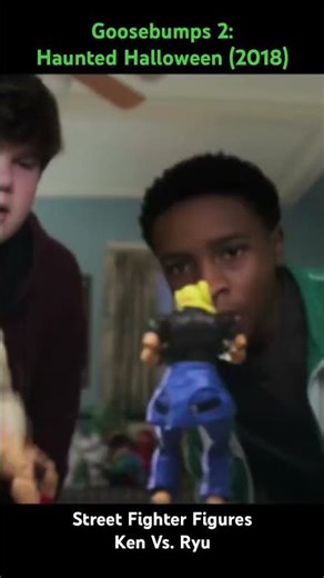 Goosebumps 2: Haunted Halloween Clip | Slappy Brings Street Fighter Figures to Life #short #shorts