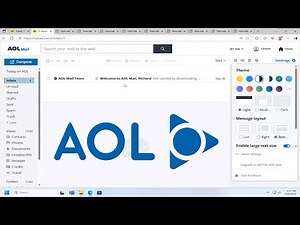 How To Change Message Layout on AOL Mail [Guide]
