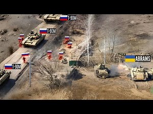 Single Abrams Tank Faces Entire Russian T-90 Brigade — Then THIS Happens!