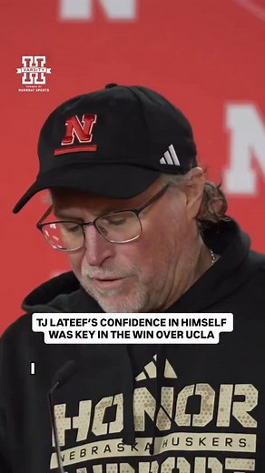Freshman quarterback TJ Lateef’s confidence against UCLA even impressed Dana Holgorsen. #GBR | #Huskers | Hail Varsity