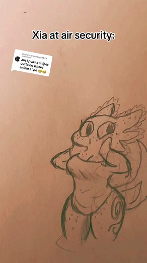 Replying to @angusdog1234 #fypシ #fyp #drawing #oc #draw #axolotl #familyguy @Eli @Fairypulp