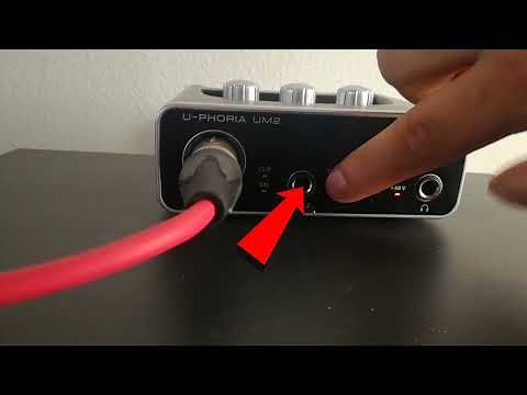 INTERFAZ U-PHORIA UM2 BEHRINGER - TUTORIAL