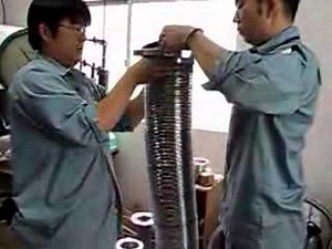 ベローズのＨｅリーク検査 三元ラセン管工業