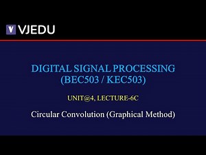 U4_L6C | Circular Convolution (Graphical Method) | DSP (BEC503/KEC503) | Hindi