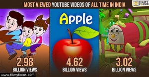 Top 10 Most Viewed YouTube videos of all time in India - Filmy Focus