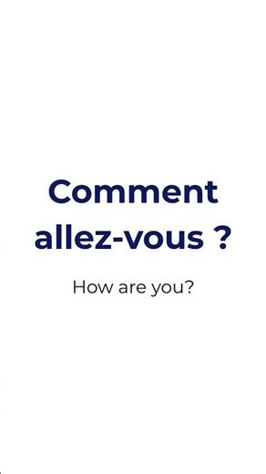 Learn to Say "How Are You" Like a True Parisian #improvefrenchlistening