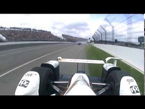 Castroneves On-Board View of Dixon Incident