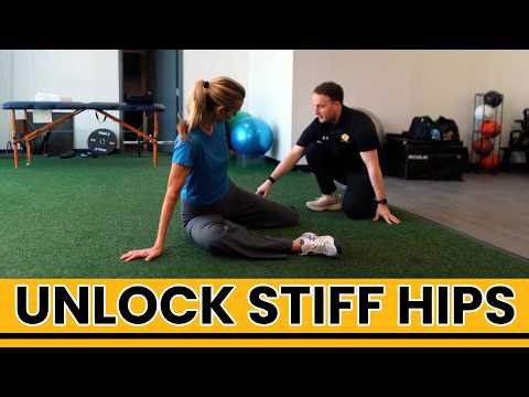 90/90 Shin Box hip internal rotation mobility