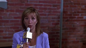 'I'm going to try and get a glimpse of Cindy Campbell, the young girl who was attacked...' - Scary Movie