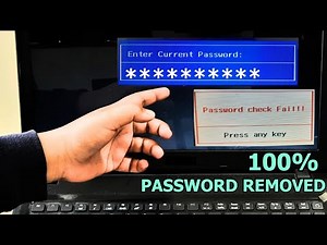How To Remove BIOS Password (No CMOS Reset Needed) 🔐