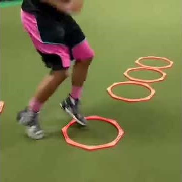 Hexagonal Speed and Agility Training Ring