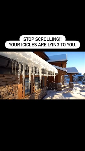 Icicles hanging off your gutters might look harmless… but they’re actually a gutter system red flag. ❄️ Here’s what they say about your gutters: 🔹 Your Gutters Are Likely Clogged When debris blocks the flow, water sits still. In freezing temps, that standing water turns into ice—building icicles right off the edge. 🔹 Your Downspouts Aren’t Draining Properly If downspouts are blocked or frozen, water backs up into the gutters. That backup freezes and forms icicles. 🔹 Your Gutters Are Holding W