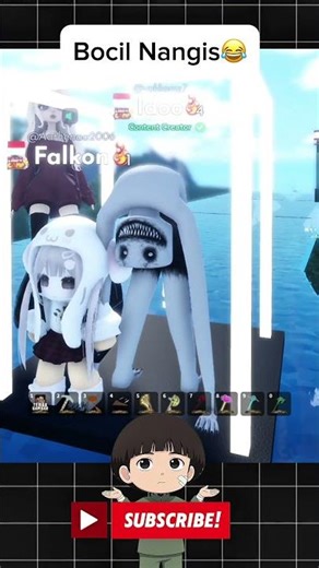 SERIOUS! Scared a kid to the point of crying😂 #roblox