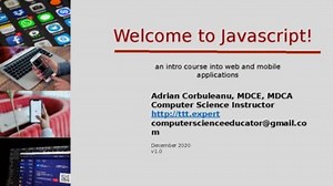 Lecture slides Intro to Javascript with App Lab Course for Middle School