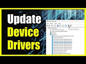 How to Update Bluetooth Device Drivers on Windows 10/11 PC (Easy Method)