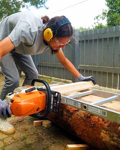 8.9M views · 9.1K reactions | Tip for Easy Log Cutting | Science, Tech and Universe | Facebook