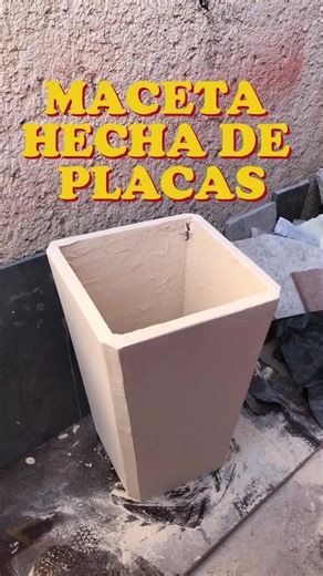 Cómo hacer macetas de cemento con UNIKUM