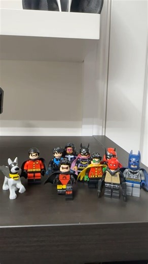 The Batfamily #lego #legobatman #legodc #dc #legosuperheros #robin #nightwing #redrobin #damianwayne