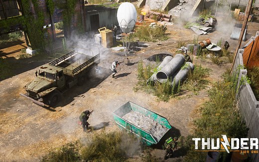 《雷霆一号：Thunder Tier One》俯视角战术类射击游戏最高画质试玩，支持多人联机和PVE