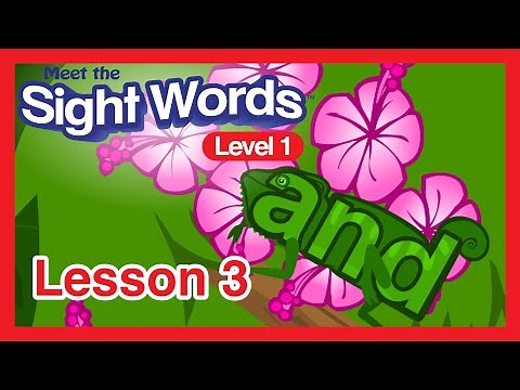 Meet the Sight Words Level 1| Lesson 3: have, and, a, said, play, & that | Preschool Prep Company