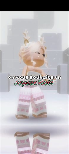 je vous souhaite un joyeux Noël//🎁#noel #roblox #capcut #faitepercer //@Miss_pastèques