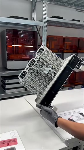 GoEngineer on Instagram: "Think big, print bigger. The @formlabs Form 4L is built for large-scale SLA 3D printing, combining incredible speed, precision, and reliability with a massive 4.6x larger build volume. From the first layer to the final detail, watching a large print come to life is impressive and snapping off the supports is oddly satisfying 😍 #Formlabs #Form4L #SLA3DPrinting #3DPrinting #3DPrinter #3DPrinted #AdditiveManufacturing #3DPrintingInnovation #EngineeringDesign #EngineeringT