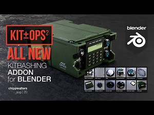 KIT OPS 2 Blender kitbashing addon now available